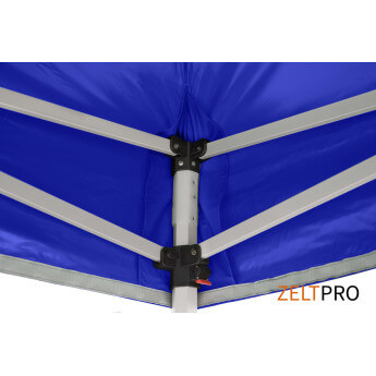 Namiot handlowy - ekspresowy, stalowy, 3x2 niebieski Zeltpro PROFRAME 10