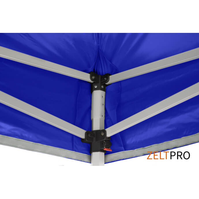 Namiot handlowy - ekspresowy, stalowy, 3x2 niebieski Zeltpro PROFRAME 10