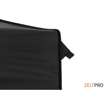 Namiot handlowy - ekspresowy, stalowy, 3x3 czarny Zeltpro PROFRAME 13