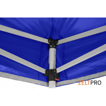 Namiot handlowy - ekspresowy, stalowy, 3x3 niebieski Zeltpro PROFRAME 11