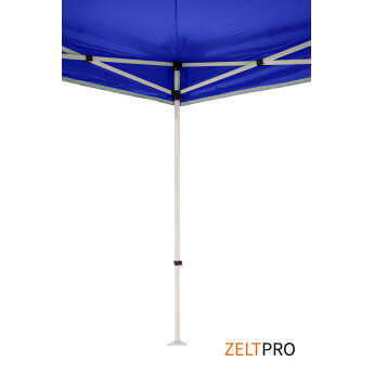 Namiot handlowy - ekspresowy, stalowy, 3x3 niebieski Zeltpro PROFRAME 16