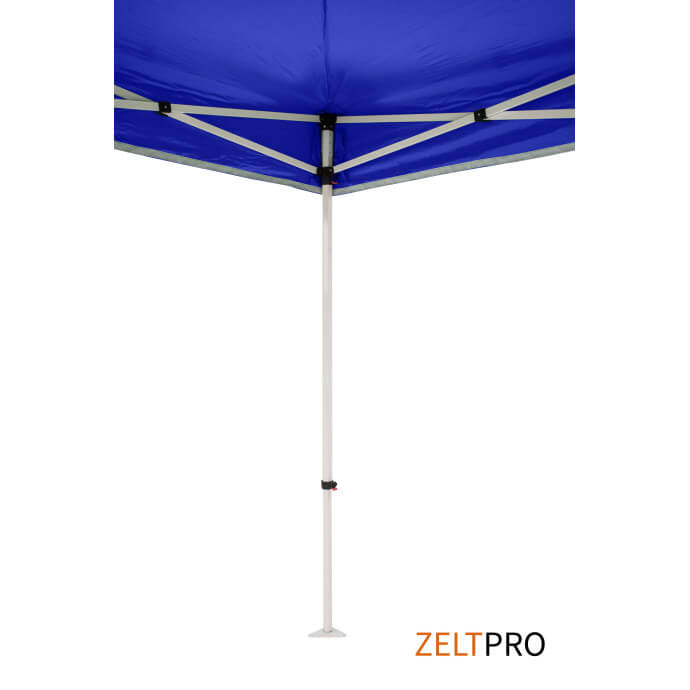 Namiot handlowy - ekspresowy, stalowy, 3x3 niebieski Zeltpro PROFRAME 16