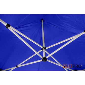 Namiot handlowy - ekspresowy, stalowy, 3x4,5 niebieski Zeltpro PROFRAME 11