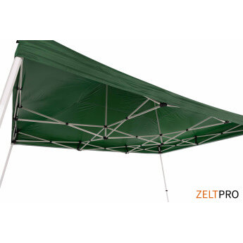 Namiot handlowy - ekspresowy, stalowy, 3x4,5 zielony Zeltpro PROFRAME 5