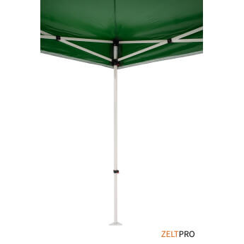 Namiot handlowy - ekspresowy, stalowy, 3x4,5 zielony Zeltpro PROFRAME 18