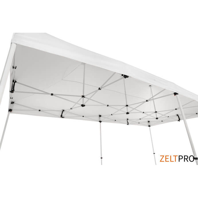 Namiot handlowy - ekspresowy, stalowy, 3x6 biały Zeltpro PROFRAME 7