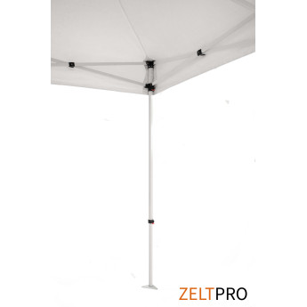 Namiot handlowy - ekspresowy, stalowy, 3x6 biały Zeltpro PROFRAME 10