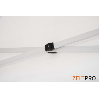 Namiot handlowy - ekspresowy, stalowy, 3x6 biały Zeltpro PROFRAME 12