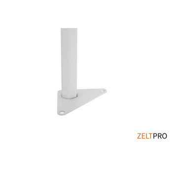 Namiot handlowy - ekspresowy, stalowy, 3x6 biały Zeltpro PROFRAME 17