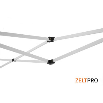 Namiot handlowy - ekspresowy, stalowy, 3x6 biały Zeltpro PROFRAME 20