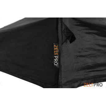 Namiot handlowy - ekspresowy, stalowy, 3x6 czarny Zeltpro PROFRAME 12