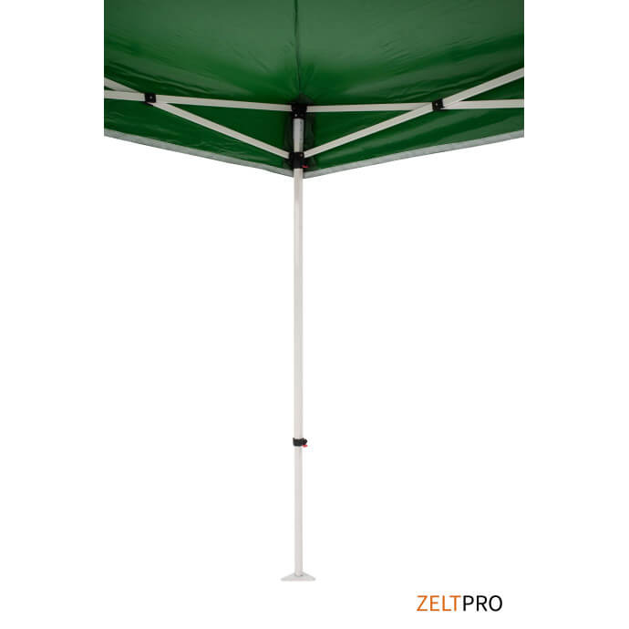 Namiot handlowy - ekspresowy, stalowy, 3x6 zielony Zeltpro PROFRAME 11