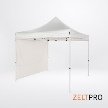 Namiot handlowy - ekspresowy, stalowy, 2x2 biały Zeltpro PROFRAME 5