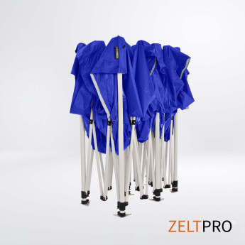 Namiot handlowy - ekspresowy, stalowy, 3x6 niebieski Zeltpro PROFRAME 5