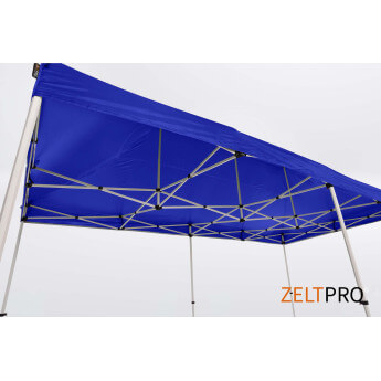 Namiot handlowy - ekspresowy, stalowy, 3x6 niebieski Zeltpro PROFRAME 7