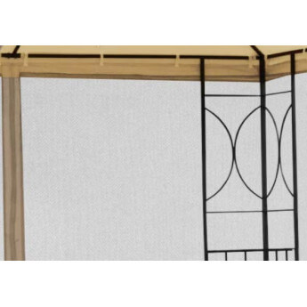 Pawilon ogrodowy Zeltpro Classic 300x300 kremowy 3