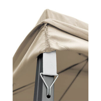 Pawilon ogrodowy Zeltpro Classic 300x300 kremowy 5