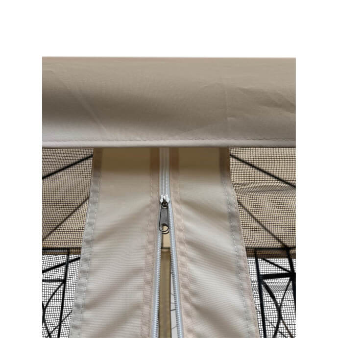 Pawilon ogrodowy Zeltpro Classic 300x300 kremowy 7