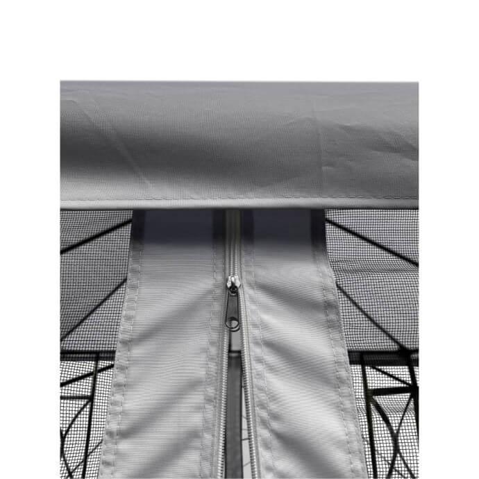 Pawilon ogrodowy Zeltpro Classic 300x300 szary 9