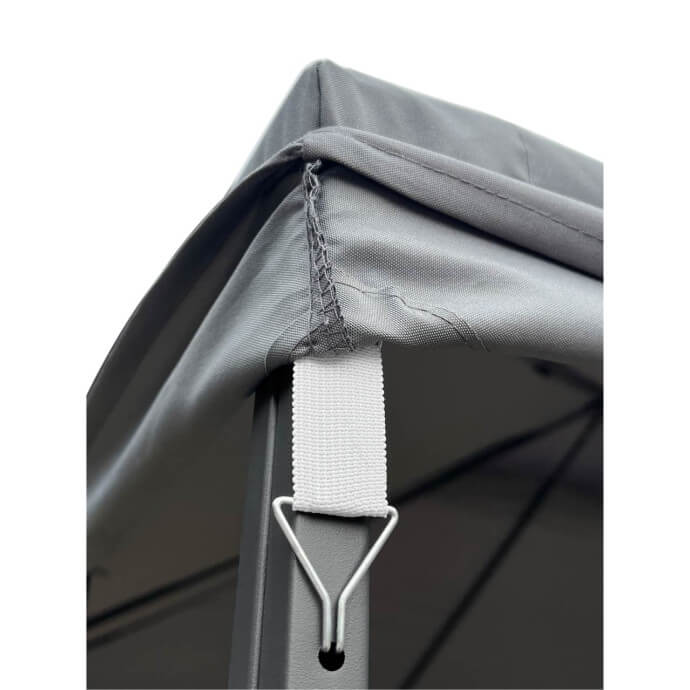 Pawilon ogrodowy Zeltpro Classic 300x300 szary 4