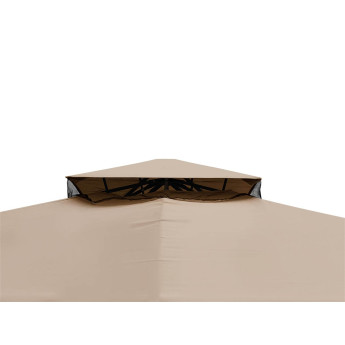 Pawilon ogrodowy Zeltpro Classic 300x300 brązowy 5