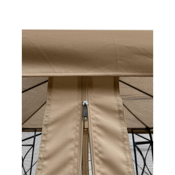 Pawilon ogrodowy Zeltpro Classic 300x300 brązowy 8