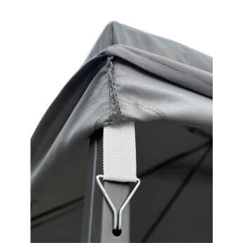 Pawilon ogrodowy Zeltpro Classic 300x400 szary 4