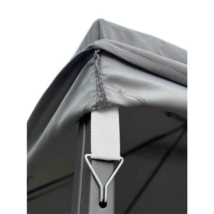 Pawilon ogrodowy Zeltpro Classic 300x400 szary 4