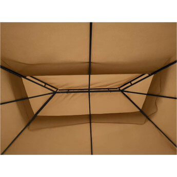 Pawilon ogrodowy Zeltpro Classic 300x400 brązowy 8