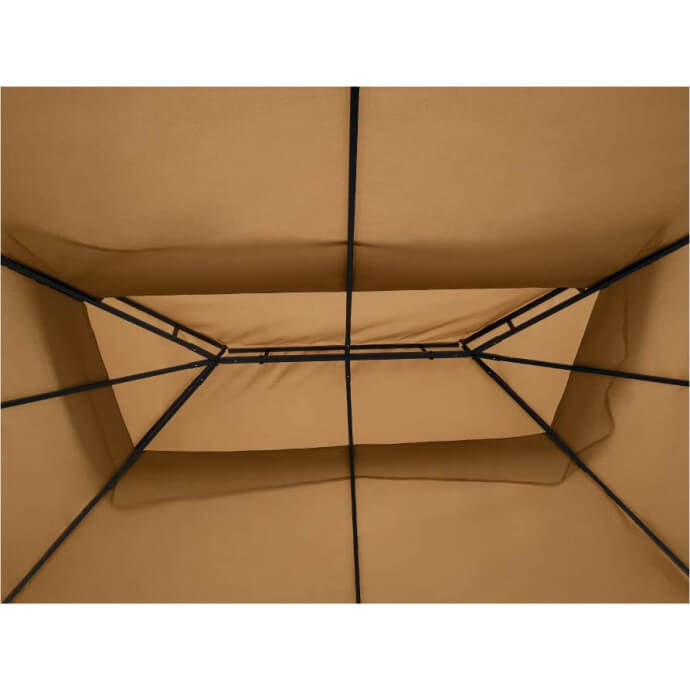 Pawilon ogrodowy Zeltpro Classic 300x400 brązowy 8