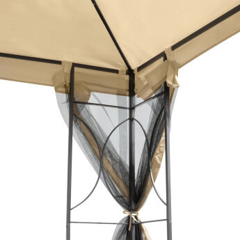 Pawilon ogrodowy Zeltpro Classic 300x400 kremowy 5