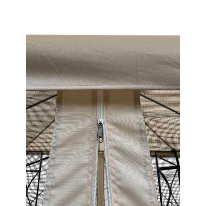 Pawilon ogrodowy Zeltpro Classic 300x400 kremowy 9