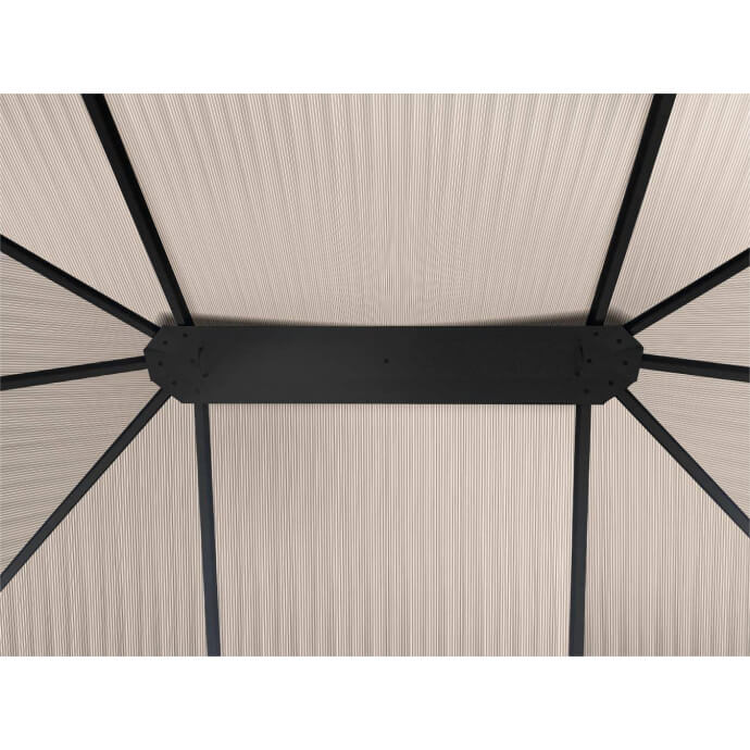 Pawilon ogrodowy Zeltpro Deluxe 300x300 szary 8