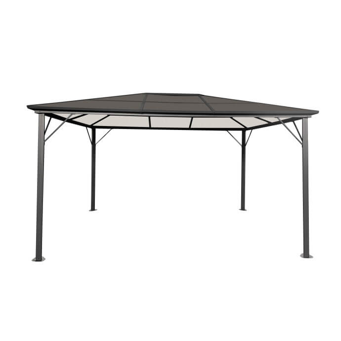 Pawilon ogrodowy Zeltpro Deluxe 300x400 brązowy 3