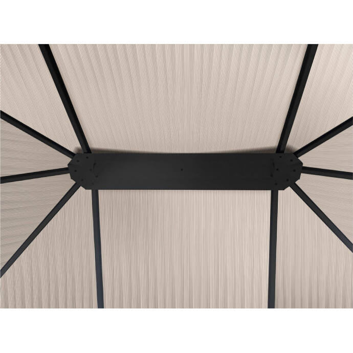 Pawilon ogrodowy Zeltpro Deluxe 300x400 brązowy 9