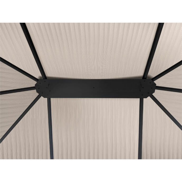 Pawilon ogrodowy Zeltpro Deluxe 300x400 szary 9