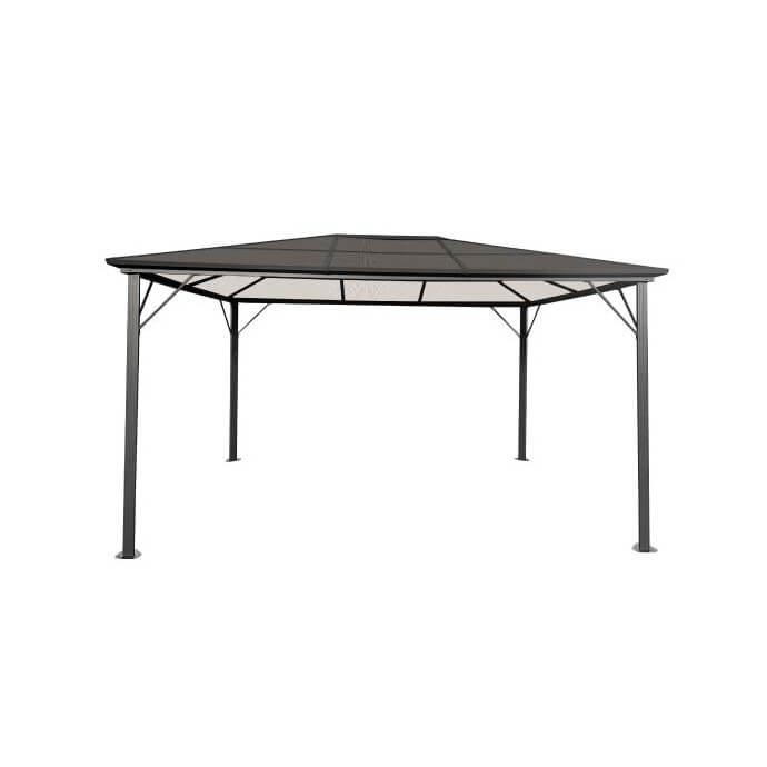 Pawilon ogrodowy Zeltpro Deluxe 300x400 szary 2