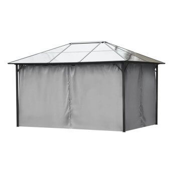 Pawilon ogrodowy Zeltpro Deluxe 300x400 szary 3