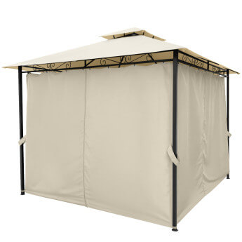 Pawilon ogrodowy Zeltpro Prime 300x300 kremowy 2