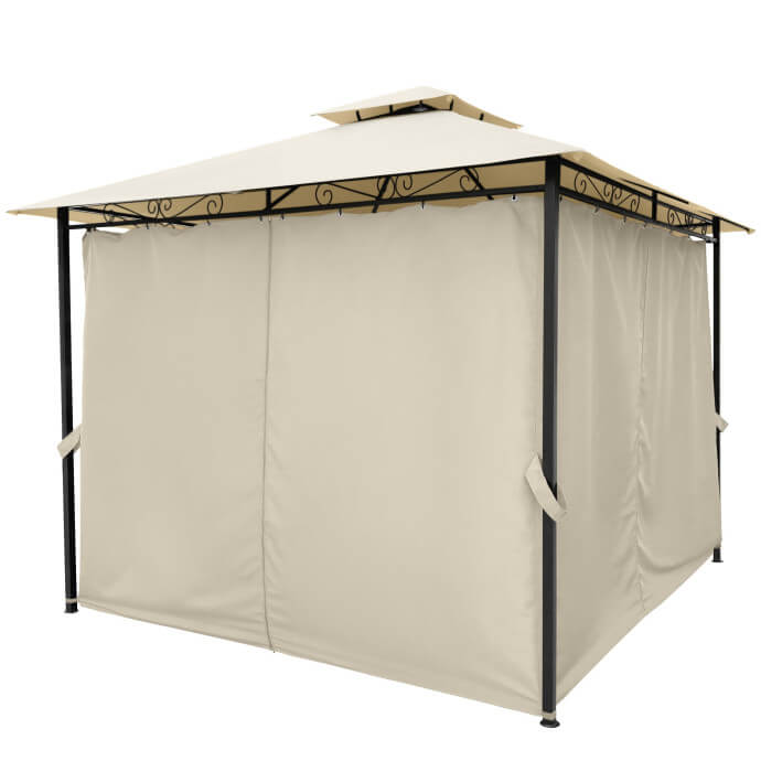 Pawilon ogrodowy Zeltpro Prime 300x300 kremowy 2