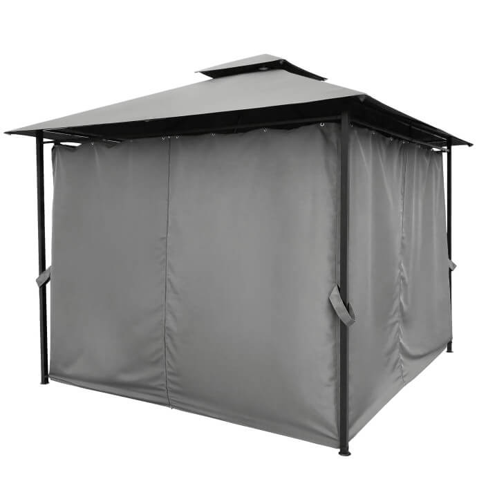 Pawilon ogrodowy Zeltpro Prime 300x300 szary 3