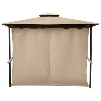 Pawilon ogrodowy Zeltpro Prime 300x300 brązowy 4