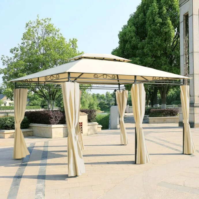 Pawilon ogrodowy Zeltpro Prime 300x400 kremowy 3