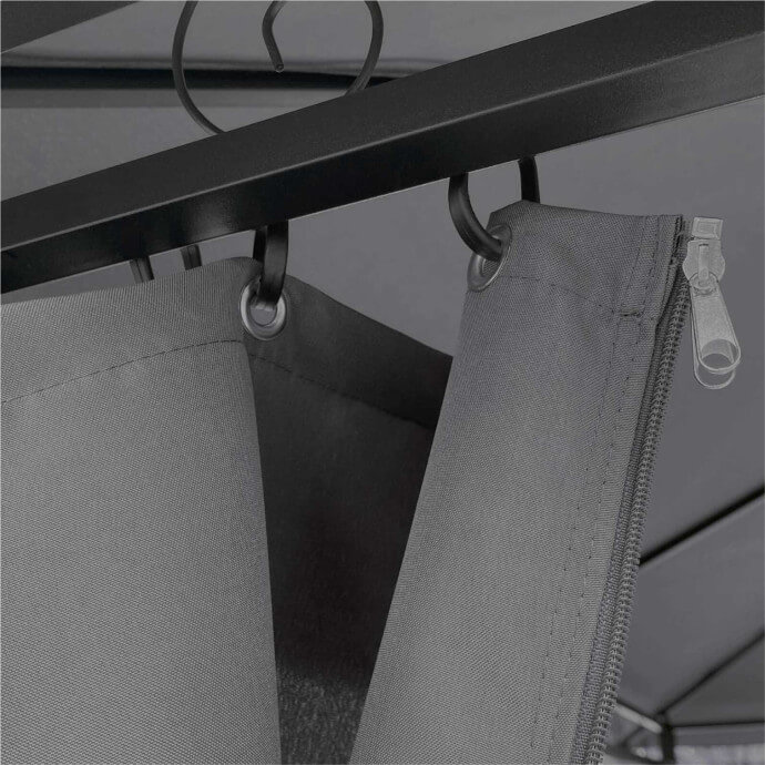 Pawilon ogrodowy Zeltpro Prime 300x400 szary 6