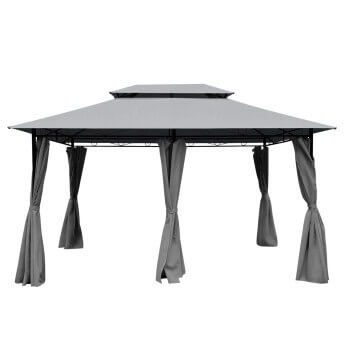 Pawilon ogrodowy Zeltpro Prime 300x400 szary 5