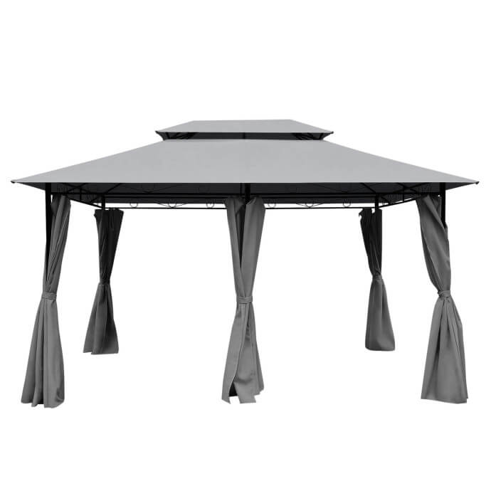 Pawilon ogrodowy Zeltpro Prime 300x400 szary 5