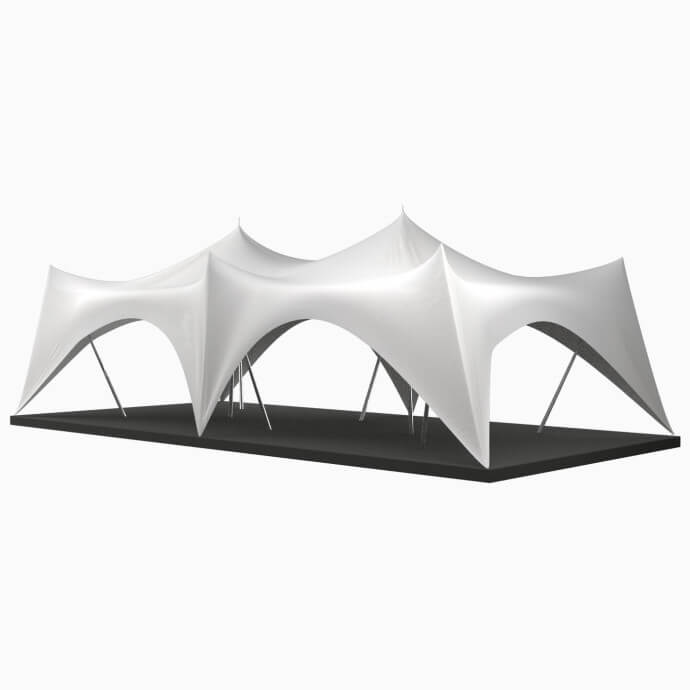 Pawilon strech Crown 148 m2 1