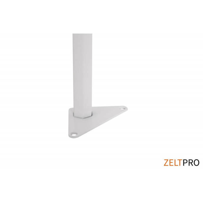 Namiot handlowy - ekspresowy, stalowy, 2x2 biały Zeltpro PROFRAME 21