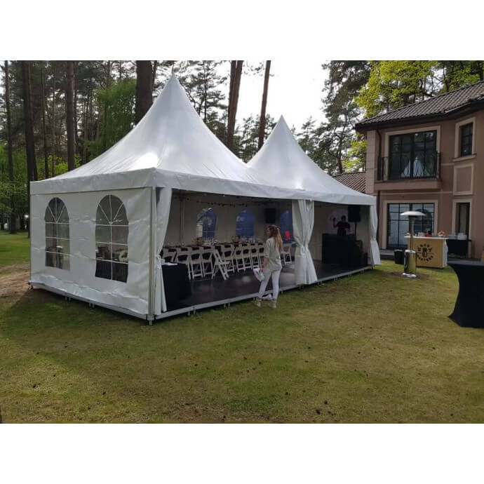 Pagodenzelt 25 m2 3