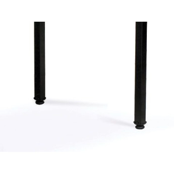 Prostokątny stół drewniany pokryty PCV 183x76 3